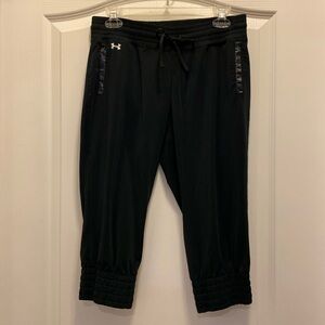 Under Armour polyester blend capri length jogger style pants